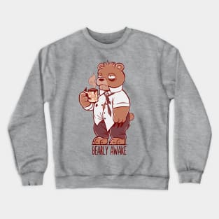 Bearly Awake - TechraNova Crewneck Sweatshirt